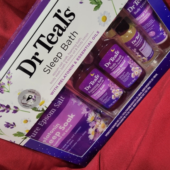 Skincare Dr Teals Melatonin 5piece Bath Gift Set Poshmark